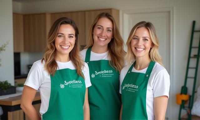 Spotless Homes UK house cleaning team